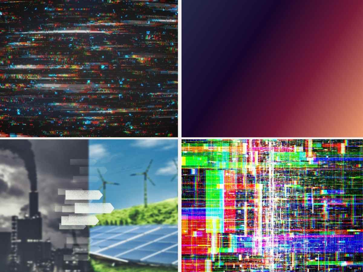 Glitch Transition Vertical Templates: Elevating Mobile Video with ...
